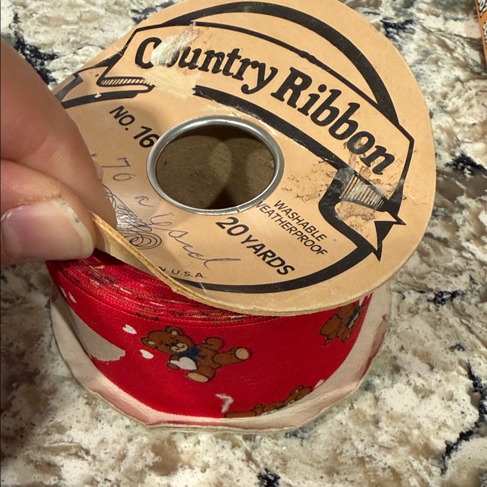 Teddy Bear Ribbon